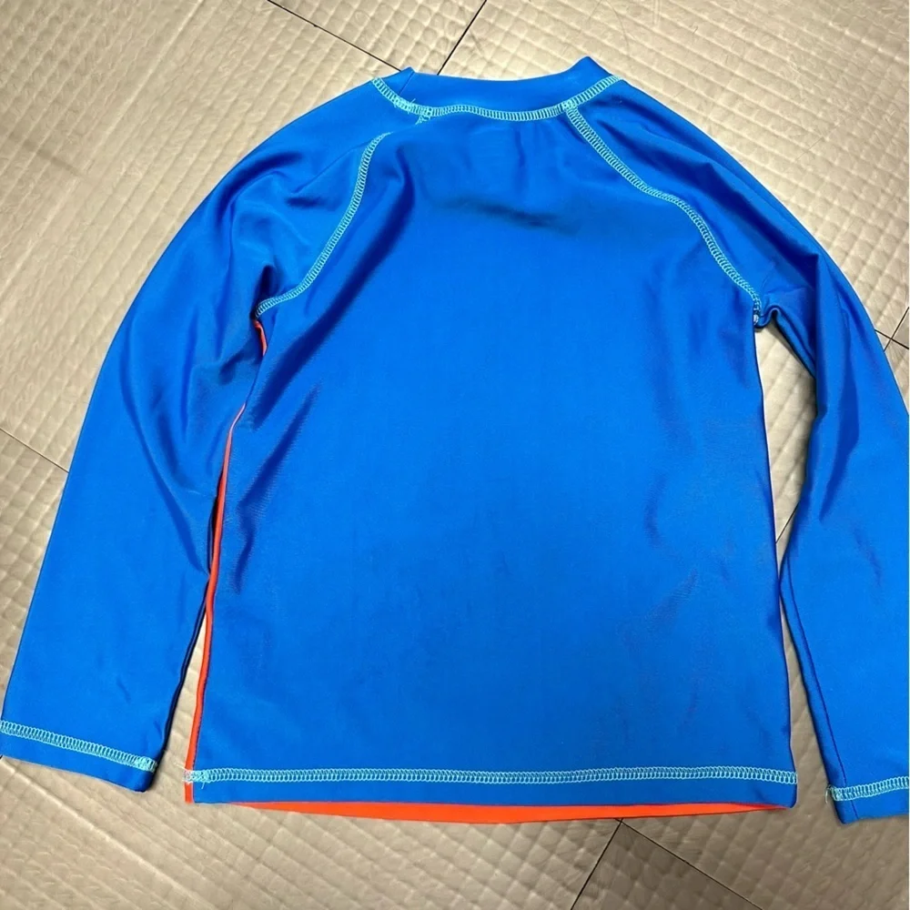 SPIDER MAN BOYS RASH GUARD SWIM SHIRT 5T